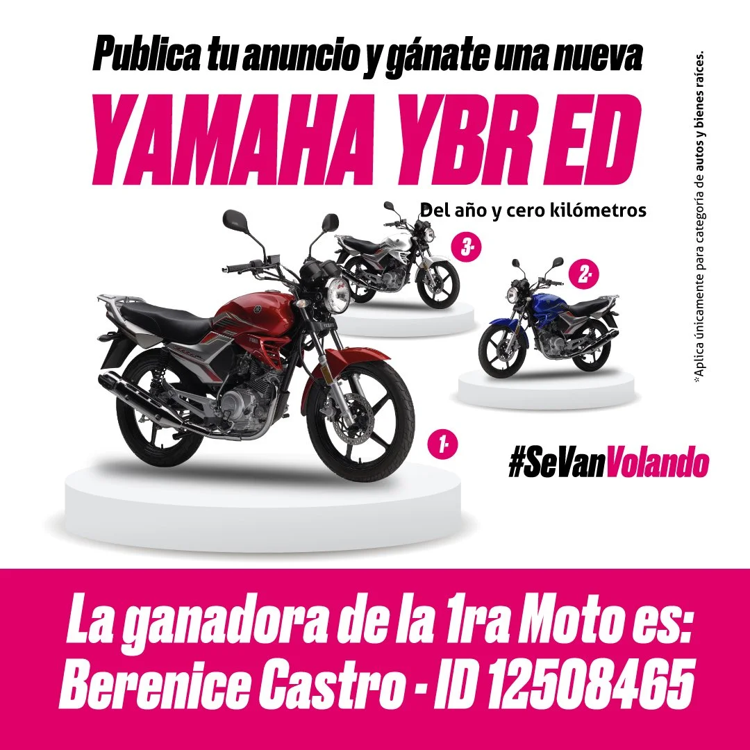 Ganador del primer sorteo: #SeVanVolando