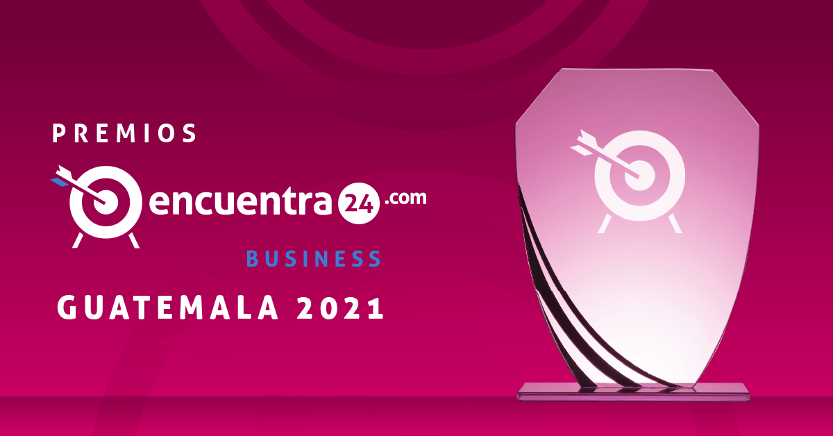 Premios Encuentra24 Business Guatemala Septiembre 2021
