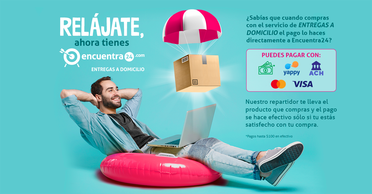 Compra de forma rápida y segura con Entregas a Domicilio de Encuentra24