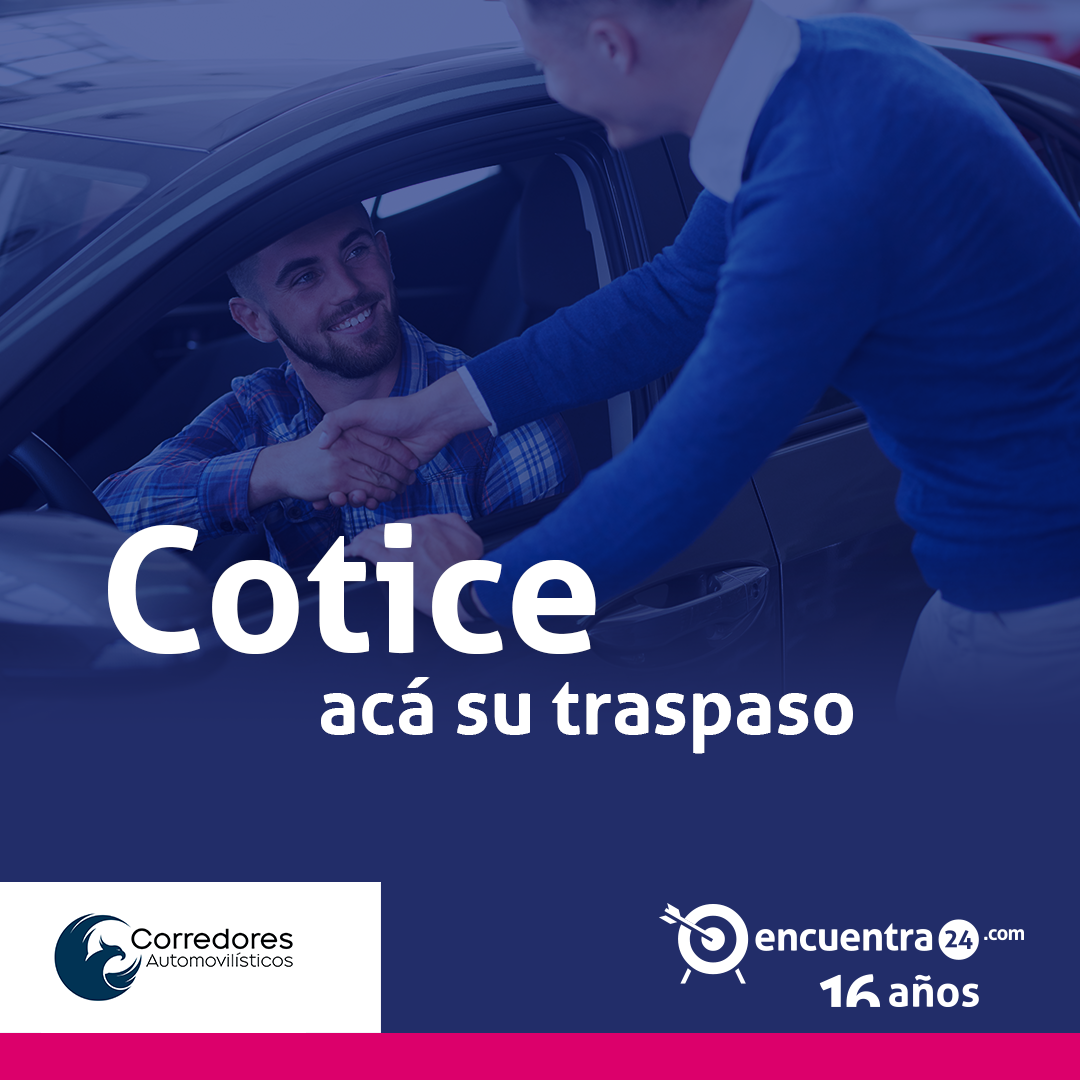 ¡Nuevo! Solicite el trámite de traspaso de su vehículo en nuestro Marketplace