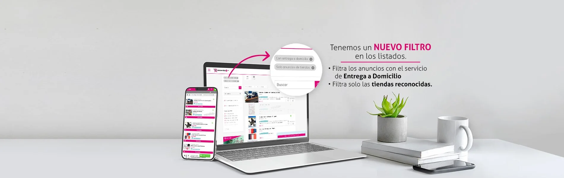 ¿Nuevos filtros de búsqueda? ¡Mejor experiencia de compra!